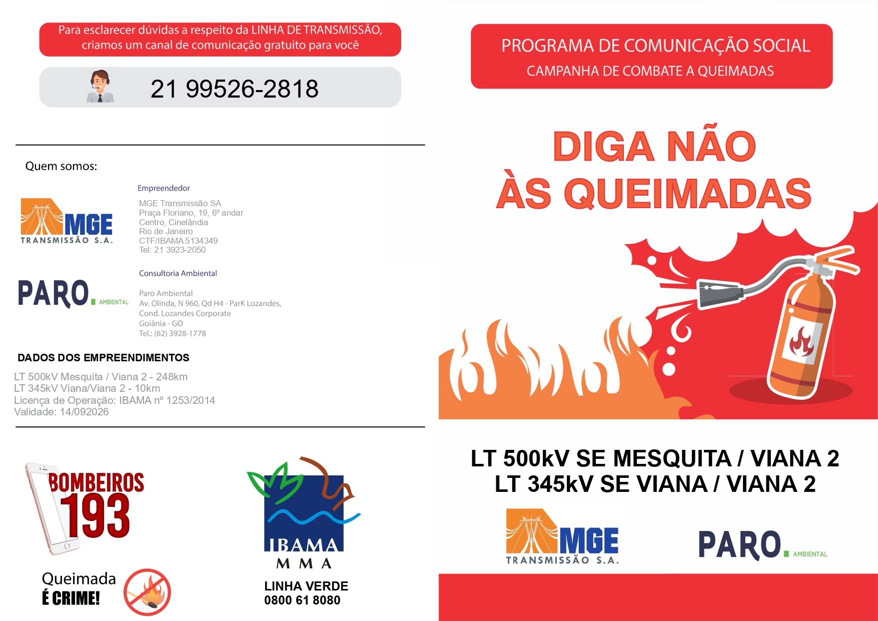 Material de Divulgação